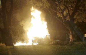 Mueren dos personas calcinadas tras choque en Lomas de Chapultepec