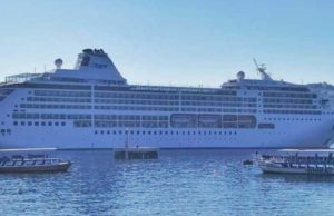 Pese a repunte de Covid-19 en Guerrero, llega a Acapulco el primer crucero del año con más de 300 turistas a bordo