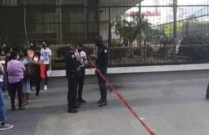 Muere integrante del escuadrón de la muerte en el parque central