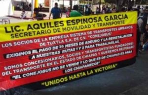 ¡Aún no les pagan! Socios del Conejobús exigen el recurso de sus concesiones