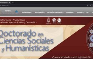 Ofrece UNICACH Doctorado en Ciencias Sociales y Humanísticas