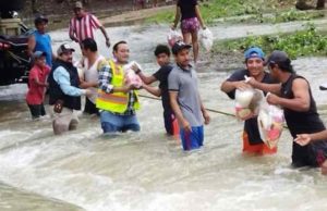 Inundaciones afectan comunidades de Pichucalco
