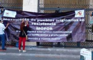 MOPOR se pronuncia exigiendo beneficios de la Reforma Eléctrica