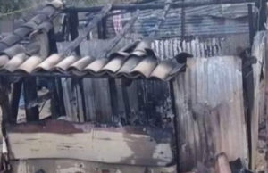 Niños mueren calcinados al incendiarse su casa en Oaxaca
