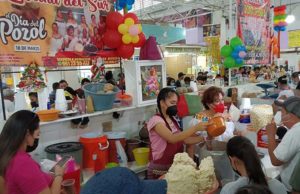 Así festejan los Chiapanecos el Día de el Pozol