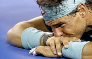 Nadal confirma lesión en las costillas