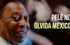 Pelé no olvida México