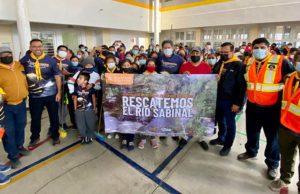 Jornada de limpieza en el Río Sabinal