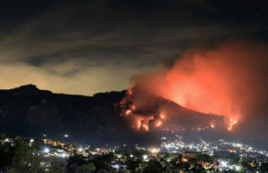 Incendio consume 37 hectáreas del Tepozteco
