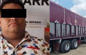 Aseguran camión que transportaba indocumentados en Arriaga