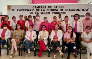 Campaña de servicios médicos celebran 12 aniversario de la Clínica de la Mujer