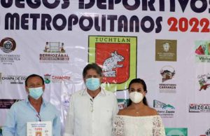 Convoca alcalde a participar en los Juegos Deportivos Metropolitanos 2022 con sede en Tuxtla
