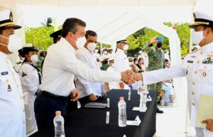 Reconoce Rutilio Escandón a la Secretaría de Marina por su labor en la protección y defensa