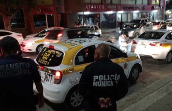 Supervisa SSPM taxis para contribuir a que usuarios lleguen con bien a sus casas