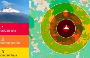 Volcán Popocatépetl registró 40 emisiones en las últimas 24 horas