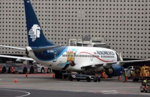 Aeroméxico: aterrizaje cancelado fue por avión en pista que demoró en desalojar