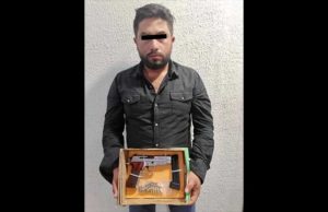 Asegura SSPM a sujeto con arma de fuego