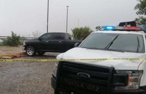 Montan fuerte operativo policiaco tras robo de vehículos a negocio