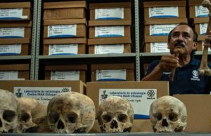 Supuesta ‘narcofosa’ resultó ser un tesoro arqueológico maya con 150 cráneos en Chiapas