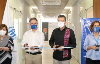 Escandón y Lepri inauguran Oficina Regional de Acnur en Tuxtla Gutiérrez