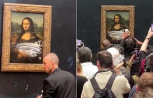 Atacan a ‘La Gioconda’ de Da Vinci en el Museo de Louvre