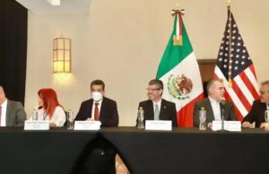 Participa Rutilio Escandón en reunión con embajador de EUA