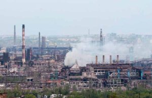 Ataques a planta siderúrgica de Mariúpol