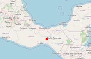 Sismo de 4.0 de magnitud con epicentro en Cintalapa, Chiapas