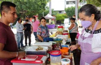 Arrancó de forma positiva la 4ª Feria Gastronómica del Nucú en Tuxtla