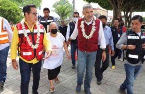 Supervisan avance del mercado de Berriozábal