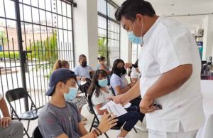 Reinició la campaña de Vacunación contra el Covid-19 para adolescentes entre 12 a 17 años de edad.