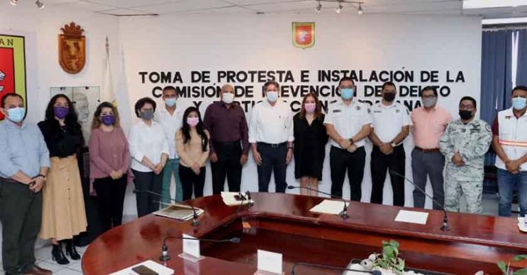 Encabeza Carlos Morales arranque de la Comisión de Prevención del Delito y Participación Ciudadana