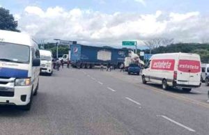 Transportistas suspenden ruta Comalapa – Comitán, no hay condiciones de seguridad