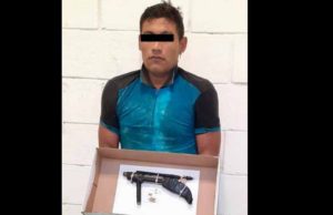 Detiene SSPM a sujeto con arma de fabricación casera