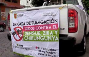 Arrancan en Tuxtla acciones de fumigación para prevenir enfermedades causadas por Vectores