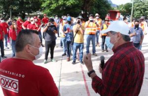 Ayuntamiento de Tuxtla reforestó el camellón del Libramiento Norte Poniente