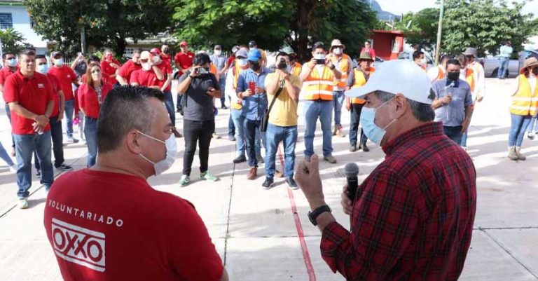 Ayuntamiento de Tuxtla reforestó el camellón del Libramiento Norte Poniente