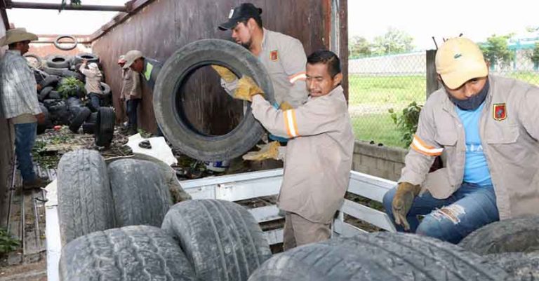 Destaca Salud Municipal importantes resultados en 13 jornadas de descacharrización en Tuxtla