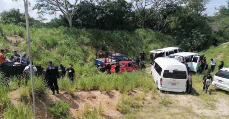 Rescataron a 115 migrantes que viajaban hacinados en Chiapas