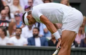 Nadal se retira de Wimbledon por una lesión abdominal