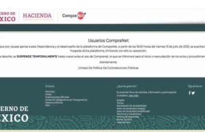 Colapsa la plataforma de compras del Gobierno