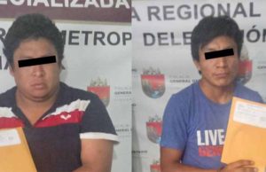 Detiene Policía Municipal a dos sujetos por robo a taller mecánico