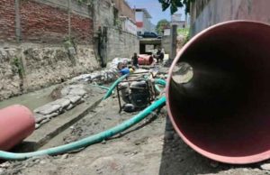 Con nuevo y reubicado colector sanitario buscan sanear el arroyo Santa Ana en Tuxtla