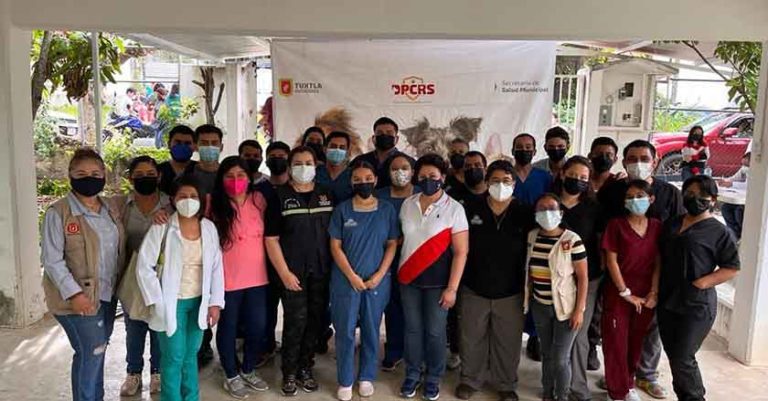Realiza Secretaría de Salud Municipal campaña de esterilización canina y felina en Copoya