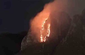 Las impactantes fotografías que dejó el incendio del Cerro de la Silla en Nuevo León