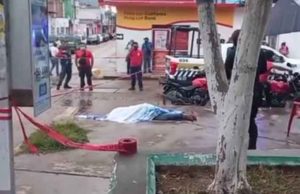 De dos tiros asesinan a colombiano en Cintalapa