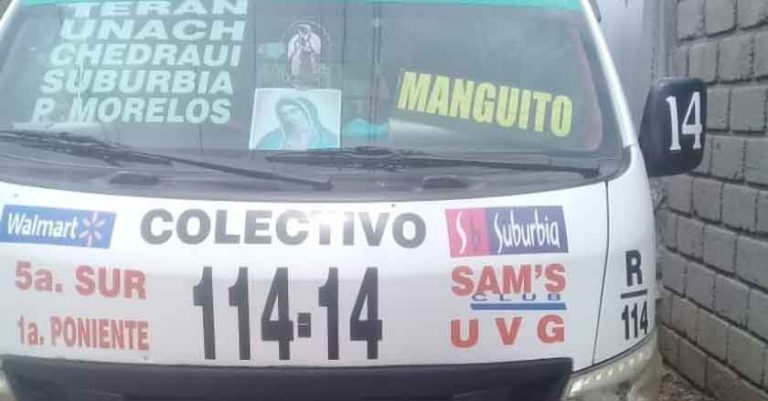 Continúa Tránsito Municipal aplicando reglamento contra choferes de colectivo