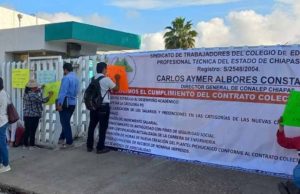 Maestros del Conalep no asisten a inicio del ciclo escolar en Chiapas