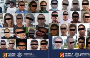 La SSPM ha detenido a más de 60 sujetos que asaltaban negocios en Tuxtla