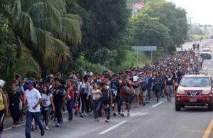 Sale nueva caravana con cerca de 1,000 migrantes desde Chiapas
